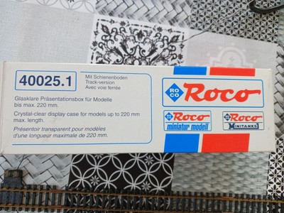 Roco 40025.1 Crystal Clear Display Case. Scala HO. Gieffeci 25 anni.