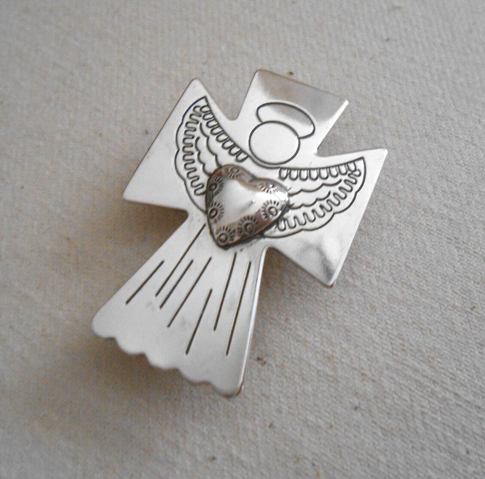 Broche o colgante de ángel Relios Carolyn Pollack de plata de ley 410006 Foto 2 de 4