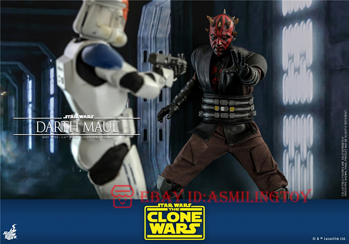 1/6 HOTTOYS HT TMS024 Darth Maul Star War Action Figure In Stock 