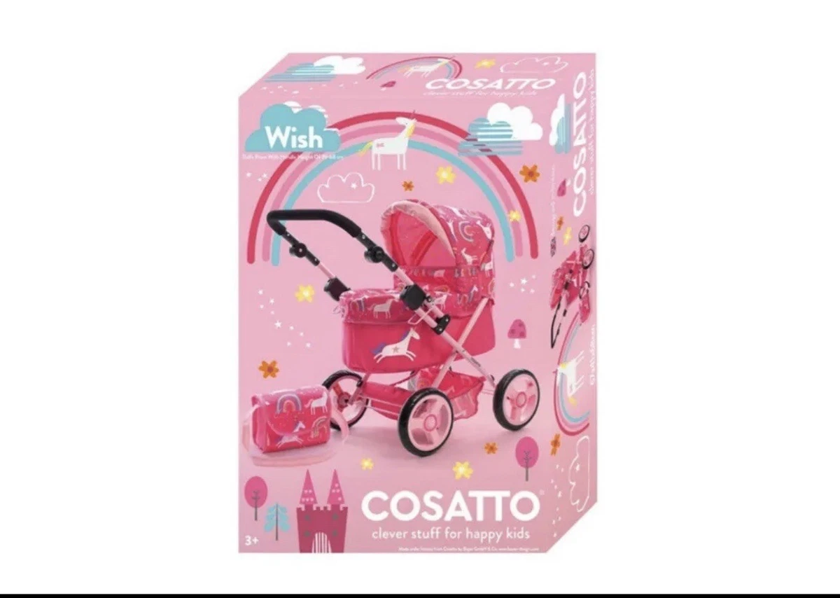 Cosatto wish dolls clearance pram