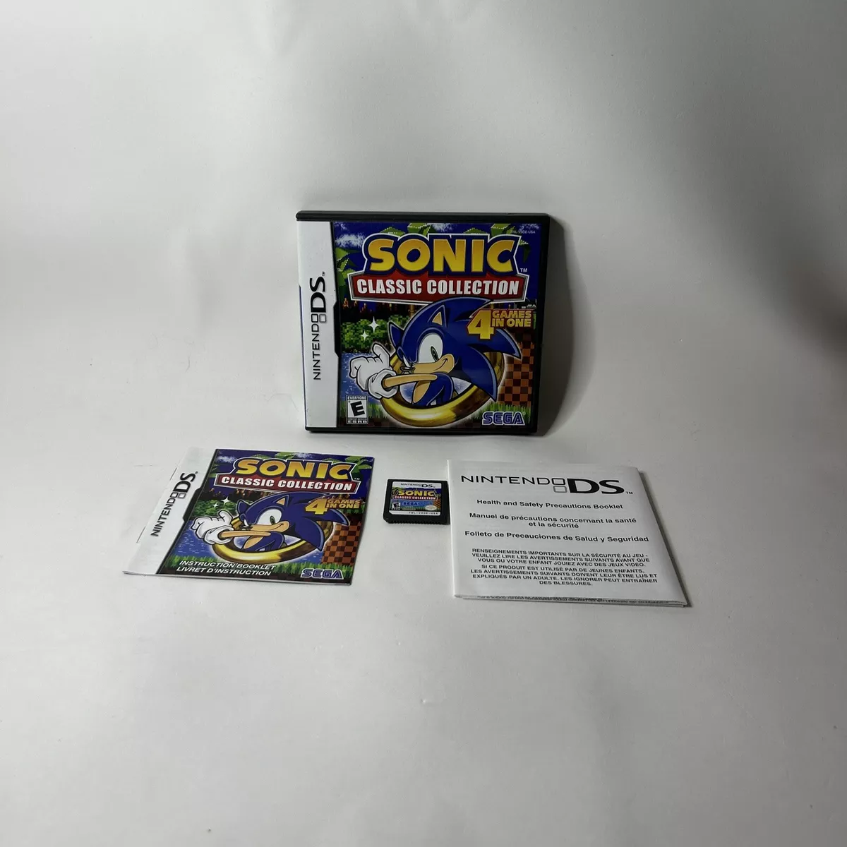 Sonic Classic Collection (Nintendo DS, Complete)