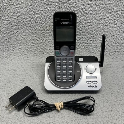 VTech CS5229 DECT 6.0 Handset Cordless Phone & Answering Machine w/ Power Supply