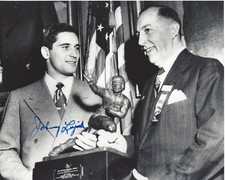 JOHNNY LUJACK NOTRE DAME IRISH 1947 HEISMAN SIGNED AUTHENTIC 8X10 PHOTO E w/COA