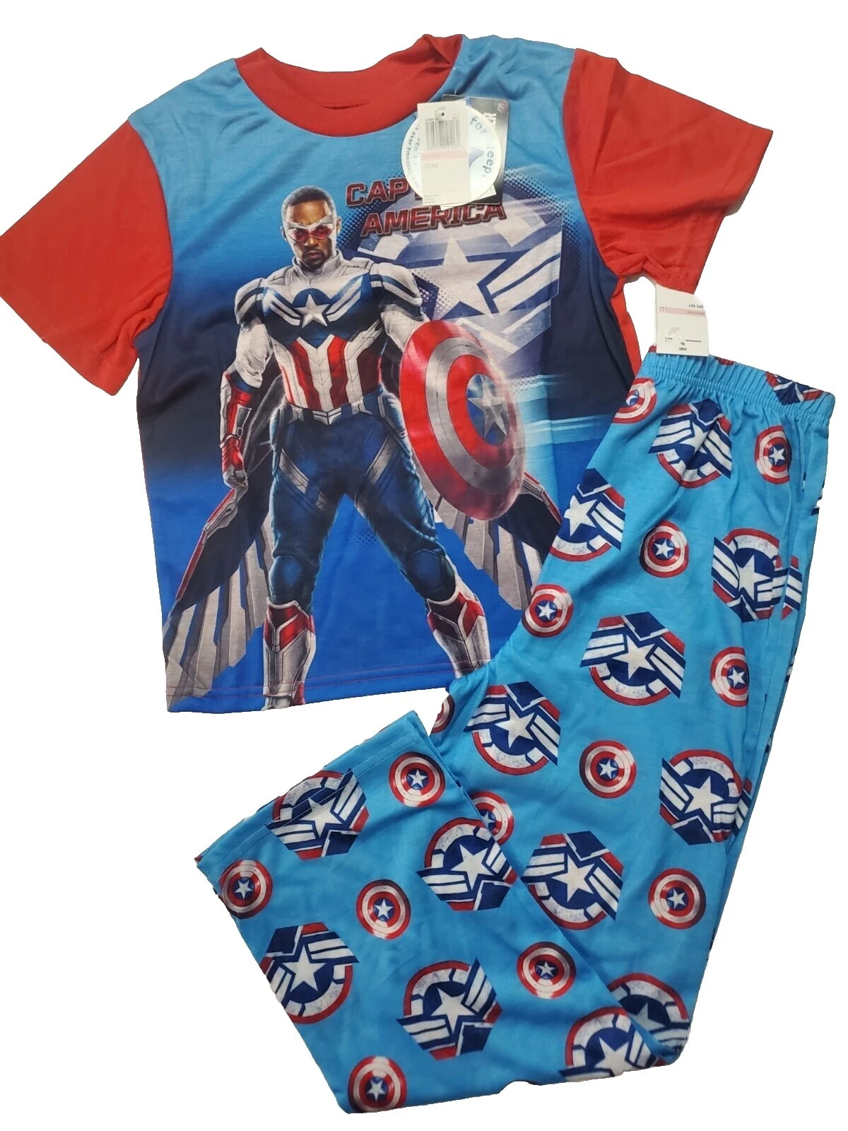 Captain America Superhero Sleepwear for Boys