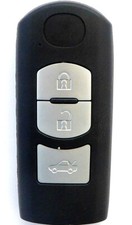 Auto SMARTKEY Gehäuse MAZDA 2 3 6 CX-7 CX-5 CX-9 MX-5 3 Tasten o. Notschlüssel Auto SMARTKEY Gehäuse MAZDA 2 3 6 CX-7 CX-5 CX-9 MX-5 3 Tasten o. Notschlüssel