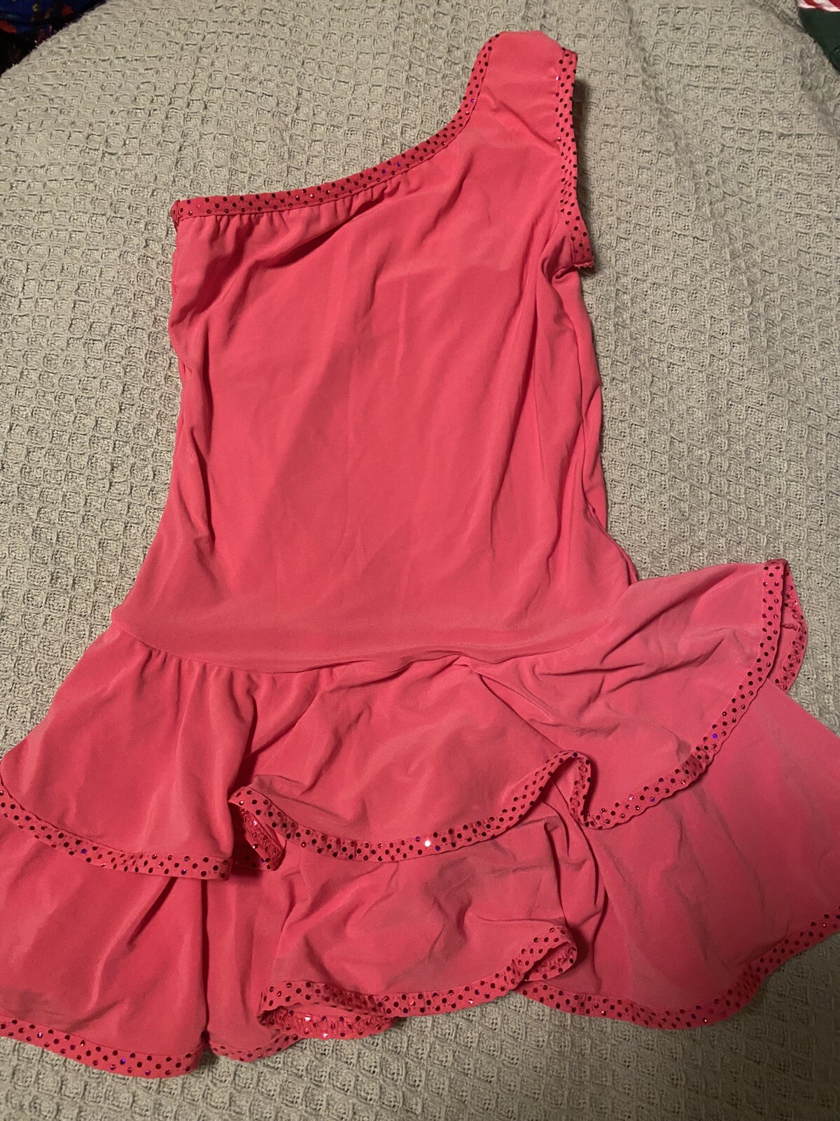 Weissman dance costume girls size LC pink one sho… - image 5