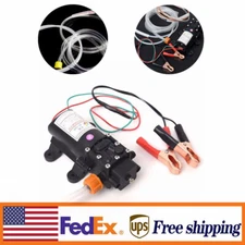 12V Motor Oil Fluid Extractor Change Pump Electric Siphon Transfer Pump
