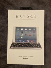 Silver Brydge Apple iPad mini Keyboard TESTED WORKING