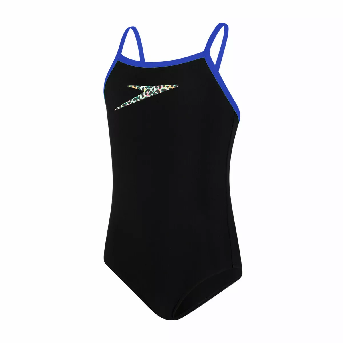 Girls black cheap swimming costumes