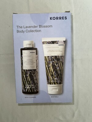 Korres Lavendelblüte Körperkollektion Reiniger und Körpermilch