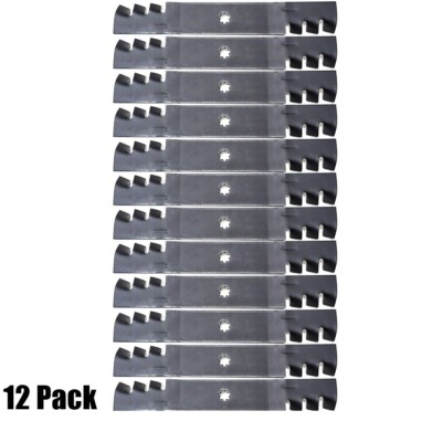 PowerCare 3 Blade Set For 48 In. Cut John Deere Mowers, Replaces OEM Numbers GX21784, GY20852 - Foto 9