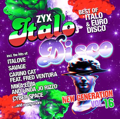 CD ZYX Italo Disco New Generation Vol.16 by Various Artists 2 CDs