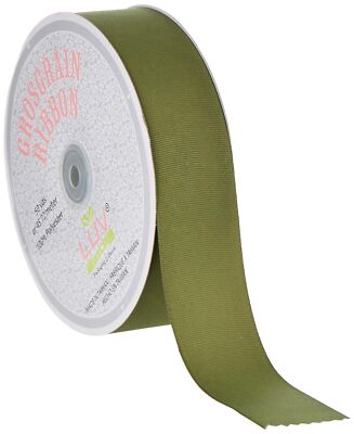 Creative Ideas Grosgrain Ribbon - 1.5 Inch X 50 Yards Toffee Color For Crafts And Bows