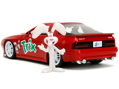 1985 MAZDA RX-7 RHD & TRIX RABBIT FIGURE 
