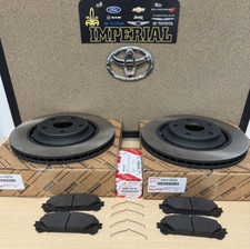 2015-2021 LEXUS NX300H GENUINE OEM FRONT BRAKE PADS & ROTORS (NO SHIM KIT)