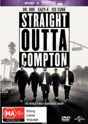 STRAIGHT OUTTA COMPTON (BLU RAY & DIGITAL) DIRECTORS CUT - NEW / SEALED