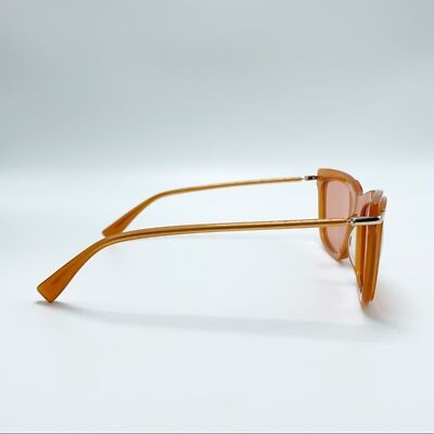 NIB $410 Derek Lam Viven Cat Eye Sunglasses in Amber | eBay display picture 1