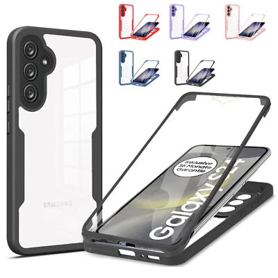 BETTERFON 360° Grad Hülle für Samsung Galaxy S25 vollschutz mit Integriertem Displayschutz