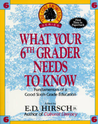 What Your Sixth Grader Needs to Know: Fundamentals of a Good Sixth-Grade  - GOOD