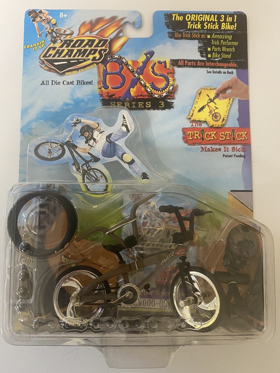 Road Champs BXS Series 3 Trick Stick Bike Mako Grey Jakks Pacific
