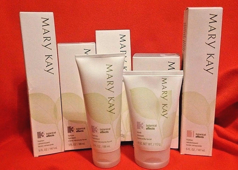 Mary Kay BOTANICAL EFFECTS - CHOOSE - Cleanse, Freshen,Hydrate &Mask, New in Box