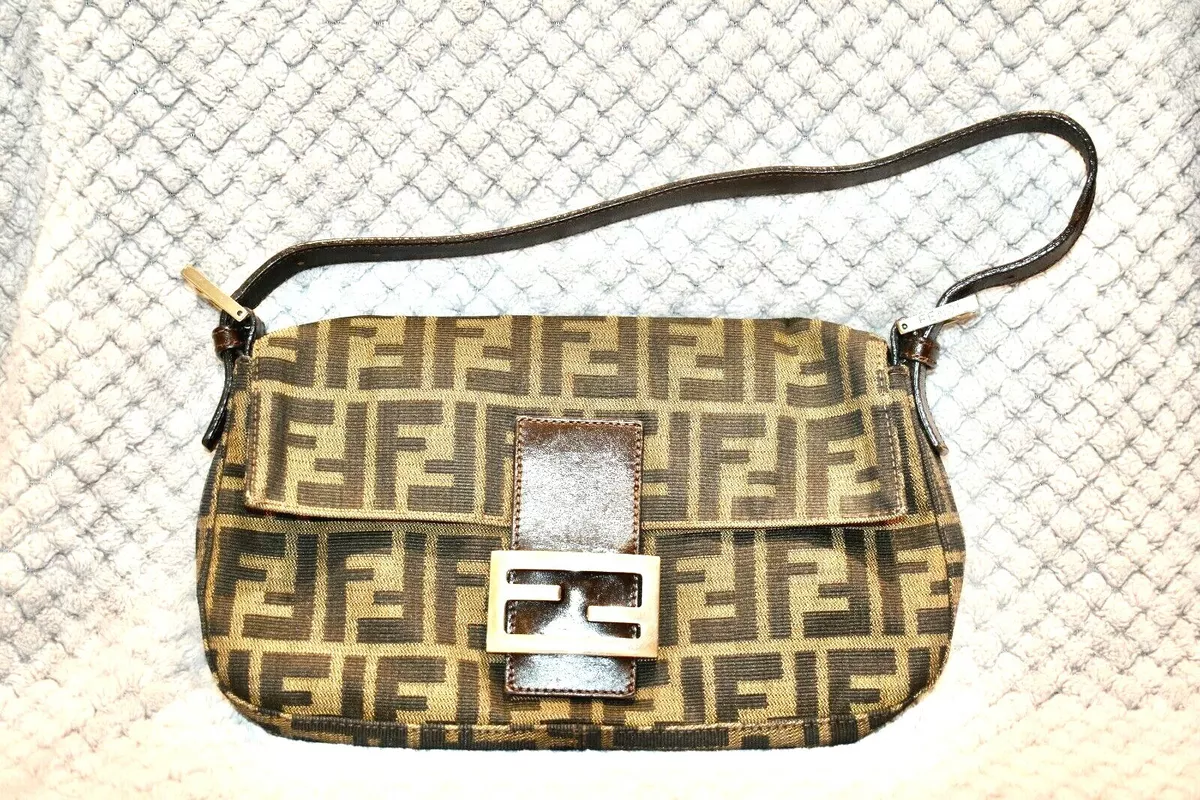 Fendi, Bags, Vintage Fendi Zucca Bag