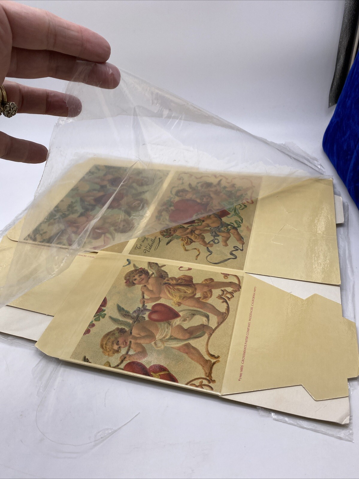 Mrs.Grossman’s Paper Company Cherub Boxes Set Of 4 NIP Valentine’s Gift Boxes