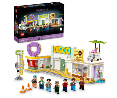 BTSセット LEGO Ideas 21339 Dynamite Disco set of the hit K-pop band BTS