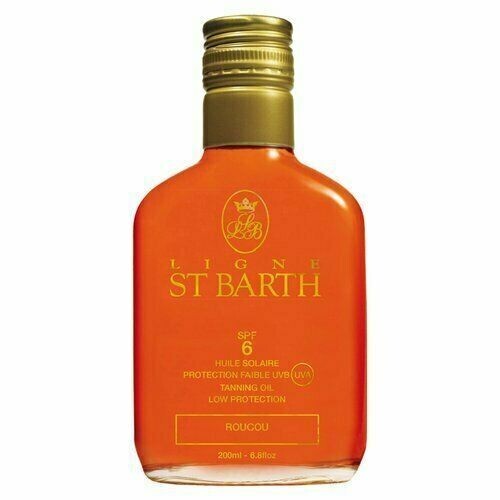 LIGNE ST BARTH ROUCOU HUILE SOLAIRE PROTECTION FAIBLE UVB  SPF 6 - 200 ml