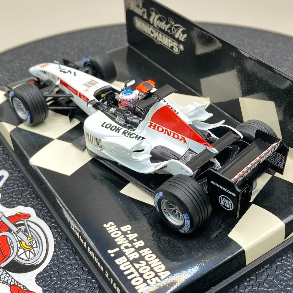 MINICHAMPS 1/43 B.A.R Honda BAR Show Car 2005 Jenson Button #3 400050073 - Image 2 of 4