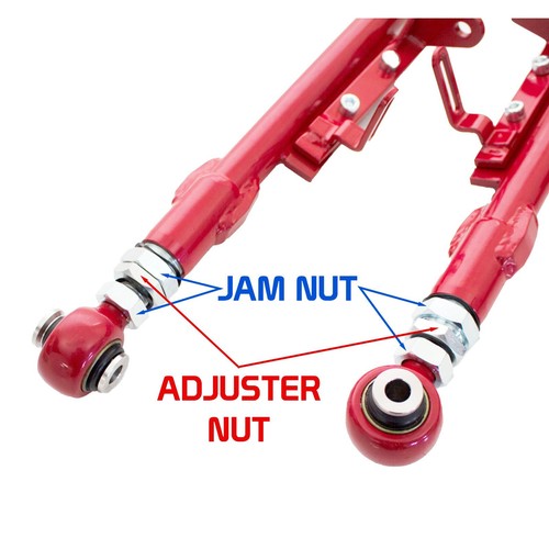 Godspeed Adjustable Rear Lower Camber Arms Pair Kit For Lexus LS430 2001-2006 - Picture 5 of 7