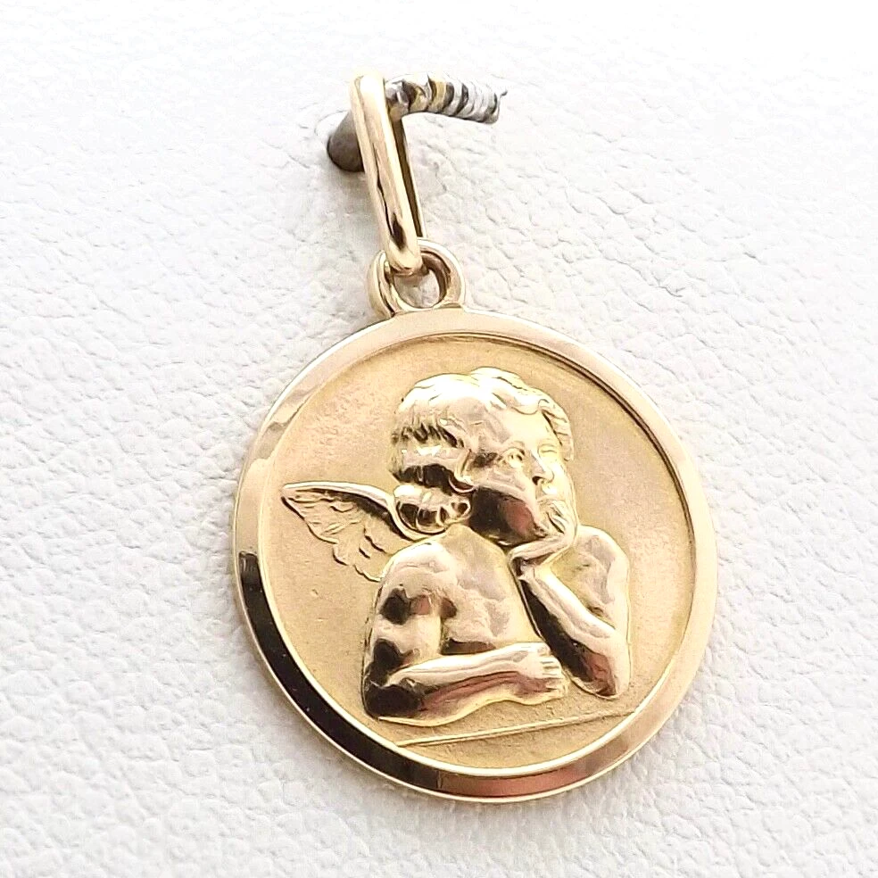 Gold angel charm best sale pendants