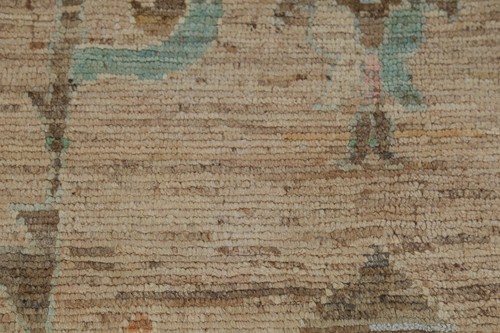 Vegetable Dye Oushak Turkish Hand-knotted Wool Rug for Living Room 7x10 ft - Picture 10 of 21