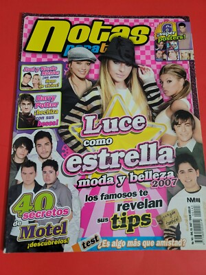 Belinda Hilary Duff Ricky Martin Alex Ubago Harry Potter Chris Evans Jesse & Joy