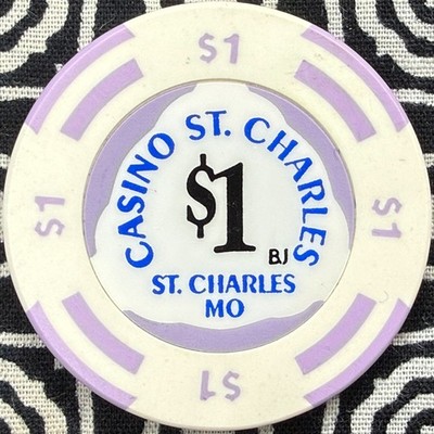 St. Charles $1 St. Charles, Missouri Casino Chip C107