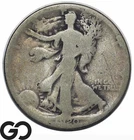 1920-S Walking Liberty Half Dollar, Low Mintage Key Date, Desired In All Grades
