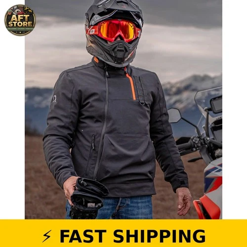 RIDEIRON Motorcycle Jacket CE Certified Windproof XL image 9