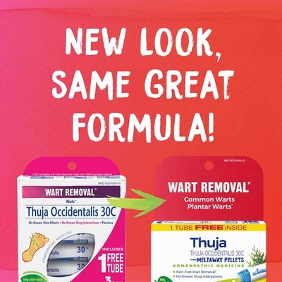 3 Count Boiron Thuja Occidentalis 30c Wart Removal Medicine for sale online  | eBay