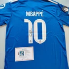 Kylian Mbappe Autographed FC Real Madrid Soccer Jersey #10 With COA