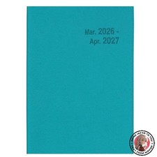 NEW Hakubunkan 2026 Planner April Start B6 Monthly SD-11 Index Planner Turquoise