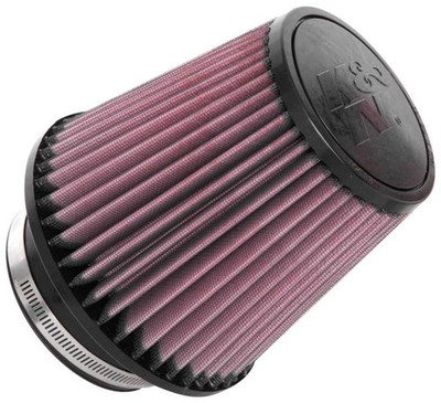 K&N RU-5060 Universal Clamp-On Air Filter 4'' Flange, 6'' Height