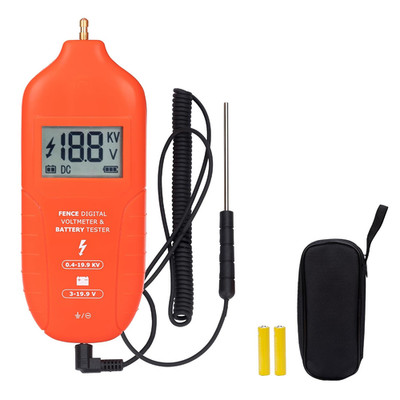 Electric Fence Tester Fault Finder Digital Electric Fence Voltage Tester Max 19.
