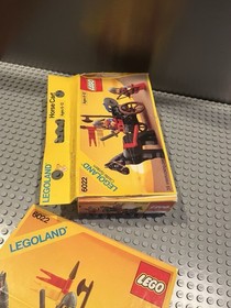 Vintage LEGO 6022 Castle Lion Knights Horse Cart w/ Box Manual 1984 Rare