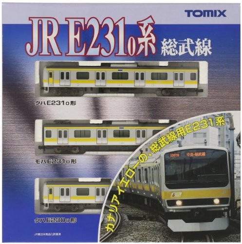 TOMIX N Gauge E231 Series Sobu Line Basic 3-Car Set 92343 Model Train | Zustand: New