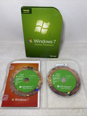 MICROSOFT WINDOWS 7 HOME PREMIUM 32-BIT AND 64 BIT WITH PRODUCT
