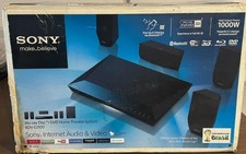 Sony 3D BD BluRay DVD Player 1000W 5.1Ch Home Theater System BDV-E2100