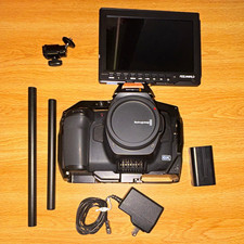 Blackmagic Pocket Cinema Camera 6K  Pro w/ Cage + Extras, Cinema Rig Starter Set