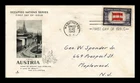 US COVER AUSTRIA OCCUPIED NATIONS FIRST DAY ISSUE SCOTT 919 ARTCRAFT