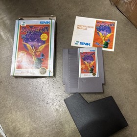 Athena NES hangtab TRUE first print no ikari burst 5 screw complete cib rare