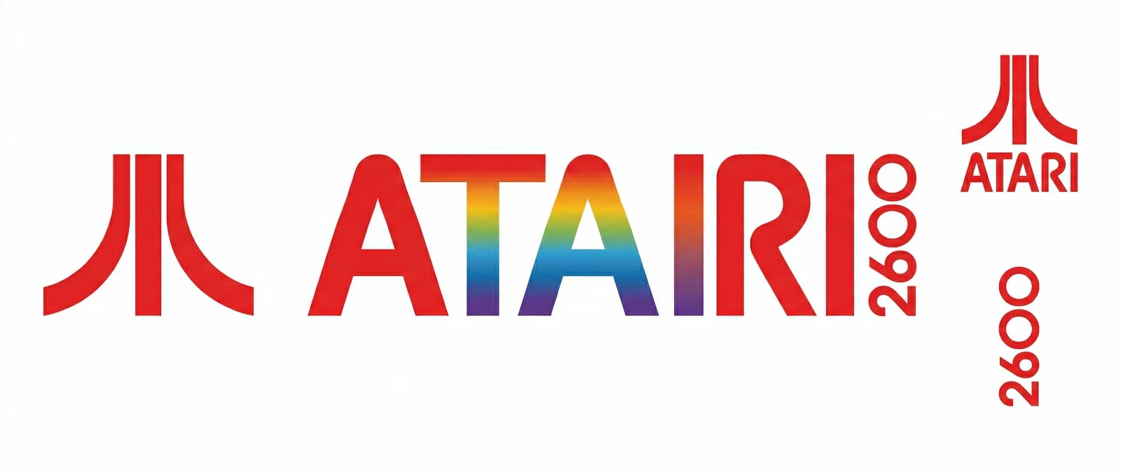 Atari 2600 Rainbow Banner